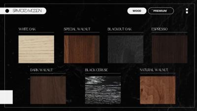 Carlos Solano Granda Linear Stool in White Oak Series 18 by Stamford Modern