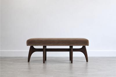 Carlos Solano Granda Odyssey Bench Series 48 in Espresso Walnut by Stamford Modern