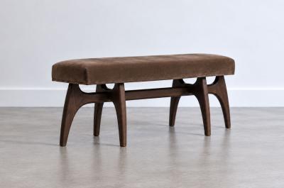 Carlos Solano Granda Odyssey Bench Series 48 in Espresso Walnut by Stamford Modern