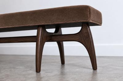 Carlos Solano Granda Odyssey Bench Series 48 in Espresso Walnut by Stamford Modern