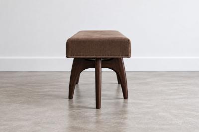 Carlos Solano Granda Odyssey Bench Series 48 in Espresso Walnut by Stamford Modern