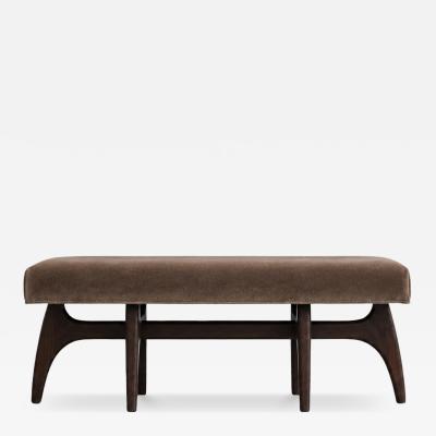 Carlos Solano Granda Odyssey Bench Series 48 in Espresso Walnut by Stamford Modern