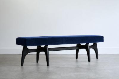 Carlos Solano Granda Odyssey Bench Series 60 in Blackout Oak by Stamford Modern