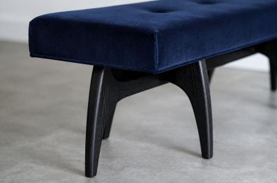 Carlos Solano Granda Odyssey Bench Series 60 in Blackout Oak by Stamford Modern