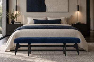 Carlos Solano Granda Odyssey Bench Series 60 in Blackout Oak by Stamford Modern