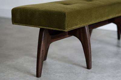 Carlos Solano Granda Odyssey Bench Series 60 in Dark Walnut by Stamford Modern