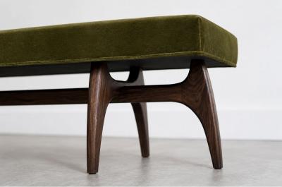 Carlos Solano Granda Odyssey Bench Series 60 in Dark Walnut by Stamford Modern