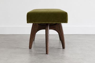 Carlos Solano Granda Odyssey Bench Series 60 in Dark Walnut by Stamford Modern