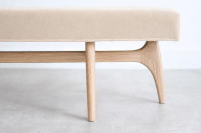 Carlos Solano Granda Odyssey Bench Series 60 in Dark Walnut by Stamford Modern