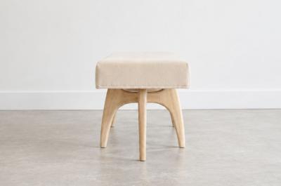Carlos Solano Granda Odyssey Bench Series 60 in Dark Walnut by Stamford Modern