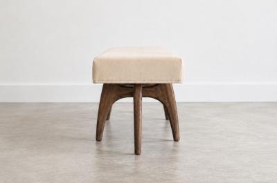 Carlos Solano Granda Odyssey Bench Series 72 in Special Walnut by Stamford Modern