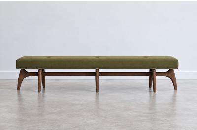 Carlos Solano Granda Odyssey Bench Series 96 in Special Walnut by Stamford Modern