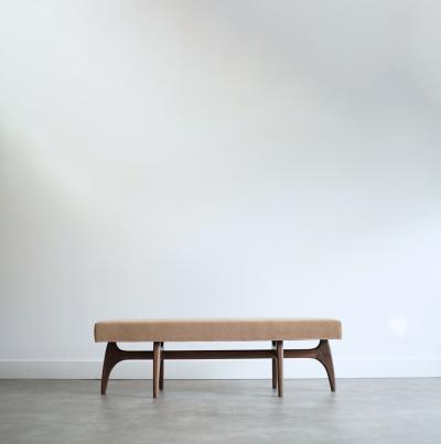 Carlos Solano Granda Odyssey Bench in Natural Walnut