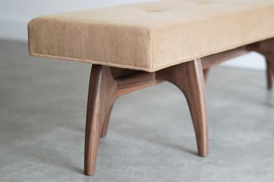 Carlos Solano Granda Odyssey Bench in Natural Walnut