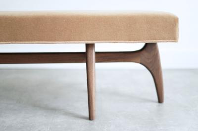 Carlos Solano Granda Odyssey Bench in Natural Walnut