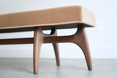 Carlos Solano Granda Odyssey Bench in Natural Walnut