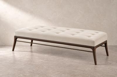 Carlos Solano Granda Sabre Leg Daybed Series 72 in Dark Walnut by Stamford Modern