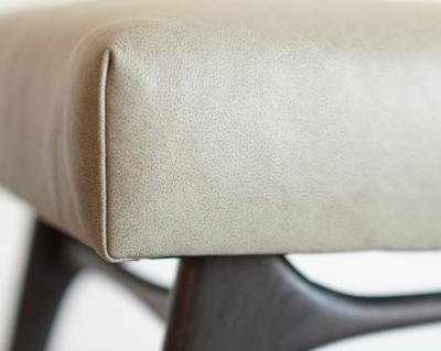 Carlos Solano Granda Sculptural ICO Bench Series 36 in Espresso Walnut by Stamford Modern