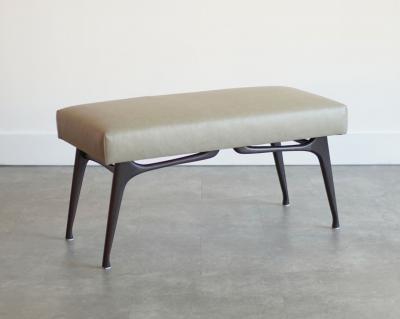 Carlos Solano Granda Sculptural ICO Bench Series 36 in Espresso Walnut by Stamford Modern