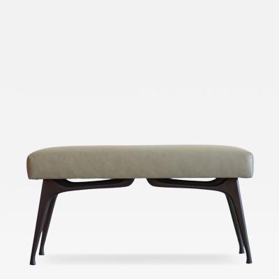Carlos Solano Granda Sculptural ICO Bench Series 36 in Espresso Walnut by Stamford Modern