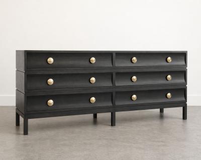 Carlos Solano Granda Stacked Dresser in Espresso Walnut by Stamford Modern