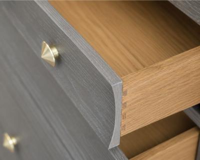 Carlos Solano Granda Stacked Dresser in Gray Ceruse Oak by Stamford Modern