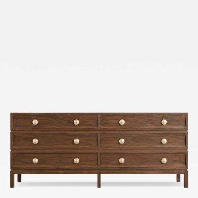 Carlos Solano Granda Stacked Dresser in Natural Walnut by Stamford Modern
