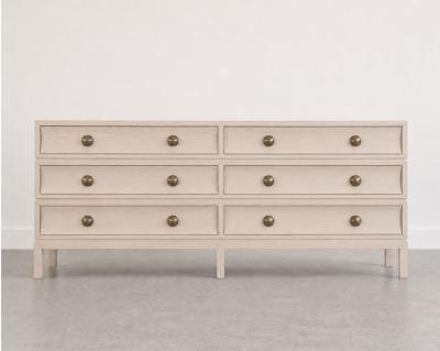 Carlos Solano Granda Stacked Dresser in White Oak by Stamford Modern