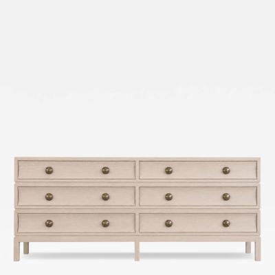Carlos Solano Granda Stacked Dresser in White Oak by Stamford Modern