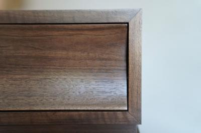 Carlos Solano Granda Stacked Nightstands in Dark Walnut