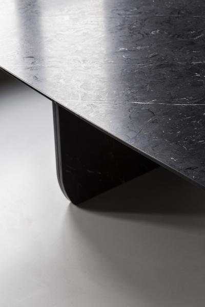 Carlyle Collective Black Marquina Dining Table