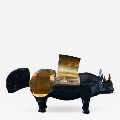 Carlyle Collective Rhino Parchment Bar