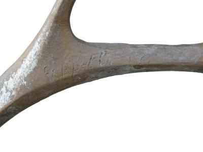 Carmelo Capello Cristo e i Ladroni Bronze Sculpture Signed Carmelo Capello Italy 1955