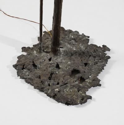 Carmelo Cappello Lighting Sculpture in Bronze