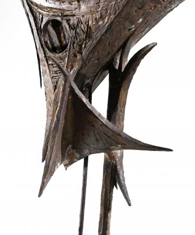 Carmelo Cappello Lighting Sculpture in Bronze