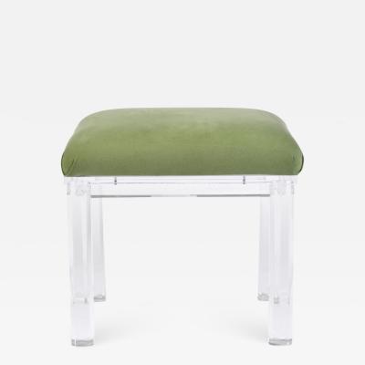 Carmichael American Lucite stool by Carmichael