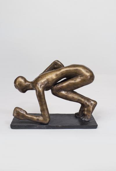 Carol Bruns American Post Modern Design Bronze Sculpture
