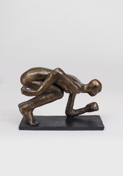 Carol Bruns American Post Modern Design Bronze Sculpture
