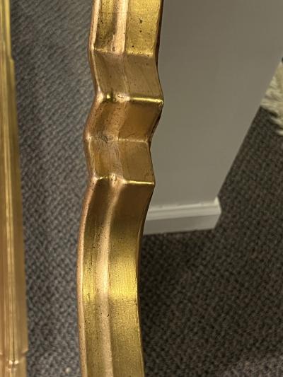 Carol Canner Carvers Guild GOLD GILT WOOD NEOCLASSICAL HOLLYWOOD REGENCY MIRROR