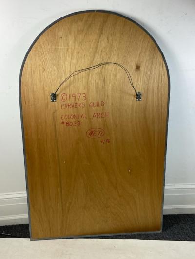 Carol Canner Carvers Guild MODERN COLONIAL ARCH MIRROR BY CAROL CANNER