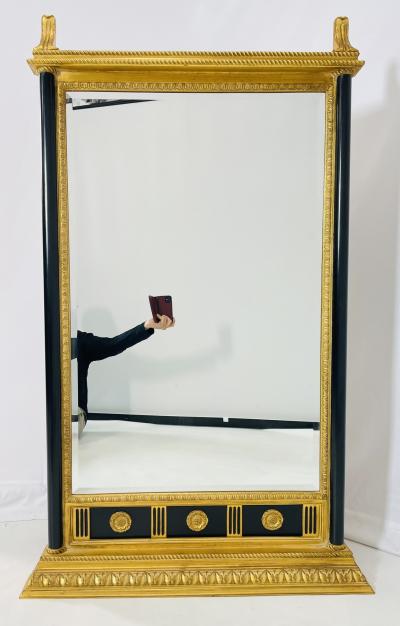 Carol Canner Carvers Guild Neoclassical Wall Mirror by Carol Canner for Carvers Guild Signed