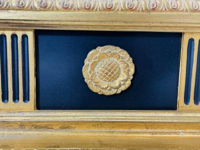 Carol Canner Carvers Guild Neoclassical Wall Mirror by Carol Canner for Carvers Guild Signed