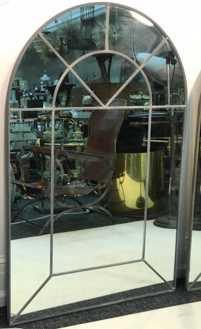 Carol Canner Pair of Exceptional Arched Mirrors by Carol Canner for Carvers Guild