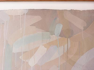 Carol Cohen Hamoy Carol Cohen Hamoy Abstract Gouache Painting Handmade Paper 2