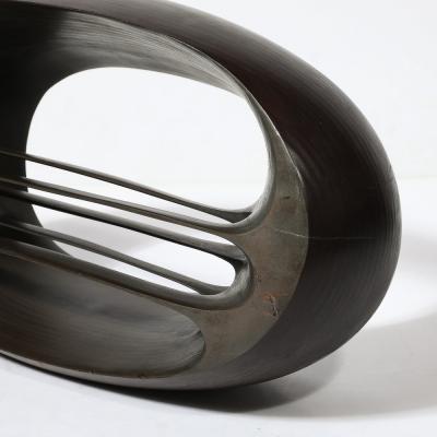 Carol Setterlund Mid Century Modernist Equinox Organic Wood Sculpture signed Carol Setterlund