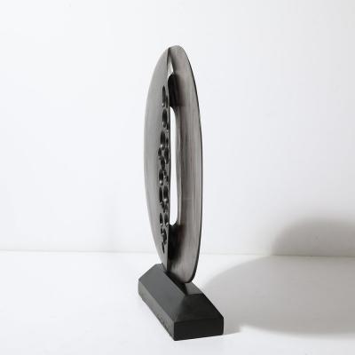 Carol Setterlund Mid Century Modernist Hand Carved Organic Sculpture signed Carol Setterlund