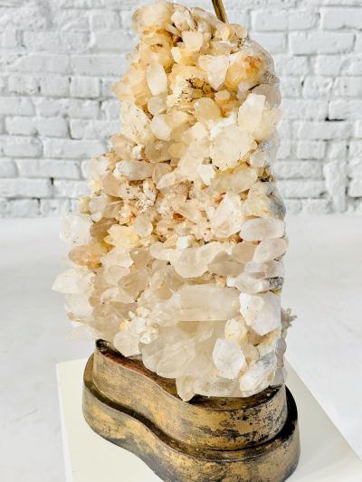 Carole Stupell Quartz Crystal Table Lamp 1950
