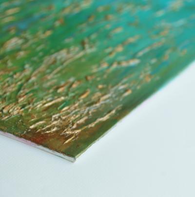 Carolyn Miller Golden Grasses Contemporary Diptych
