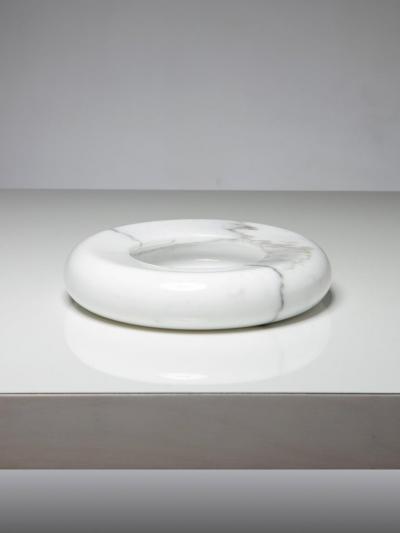 Carrara Marble Centerpiece by Di Rosa and Giusti for Up Up Italy 1970s