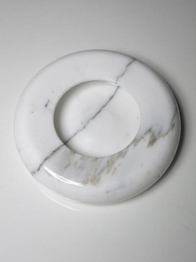 Carrara Marble Centerpiece by Di Rosa and Giusti for Up Up Italy 1970s